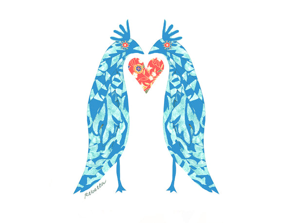 Birds of a Feather Notecard