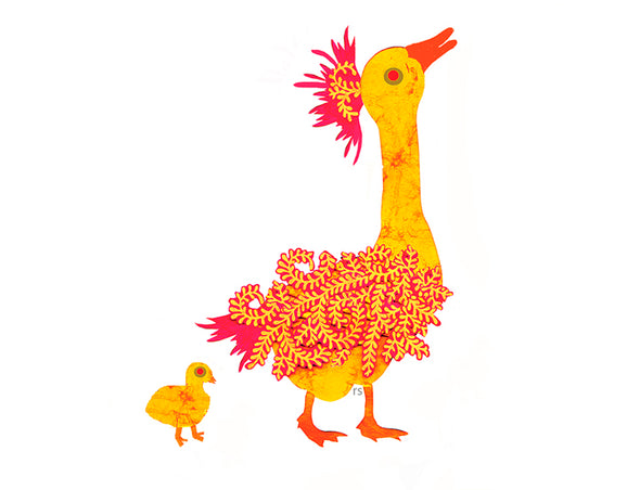Fancy Ducks Notecard