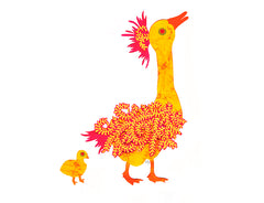Fancy Ducks Notecard