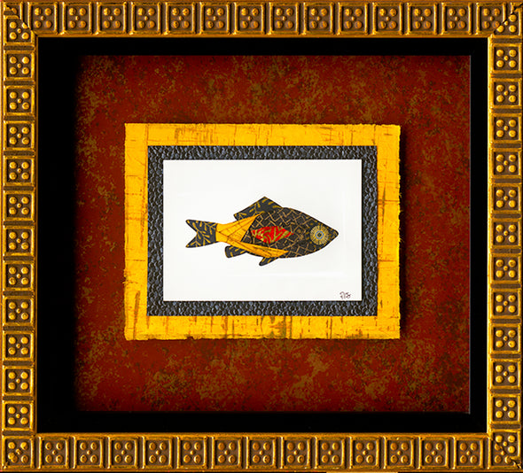 Original Paper Folded  Fish