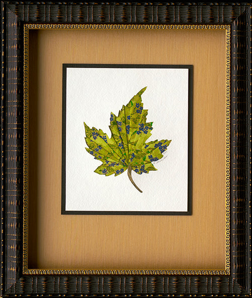 Original Paper Folded Spring Flowering Maple Leaf