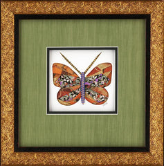 Original Paper Folded  Butterfly