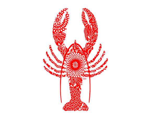 Red Lobster Notecard