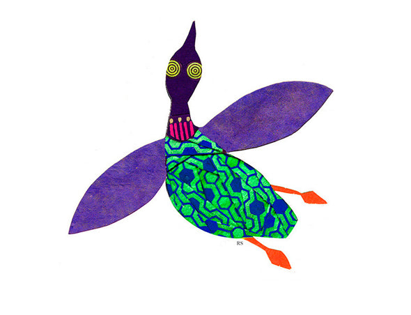 Soaring Loon Notecard