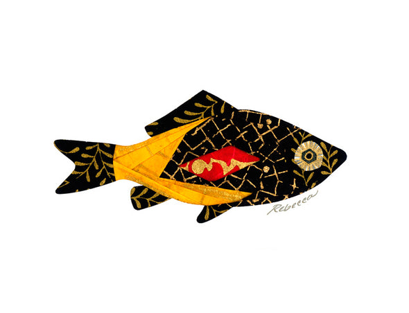 Catch a Fellow Fish Notecard