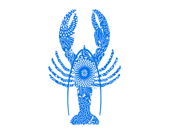Rare Blue Lobster Notecard